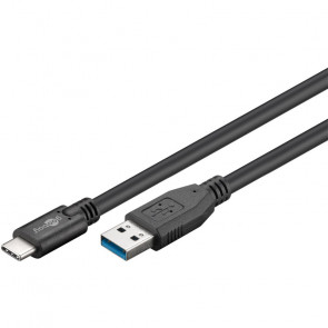 GOOBAY USB-A 3.0 na USB-C 3m polnilni in sync kabel