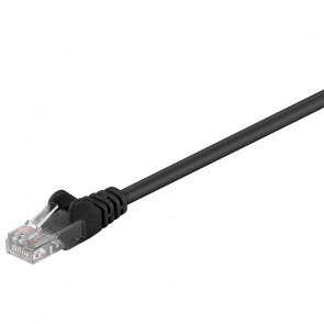 GOOBAY U/UTP CAT 5e RJ45 Patch 0,25m črni povezovalni kabel