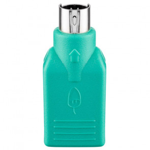 GOOBAY USB-A (Ž) na Mini-DIN 6 PS/2 (M) miška/tipkovnica zelen adapter