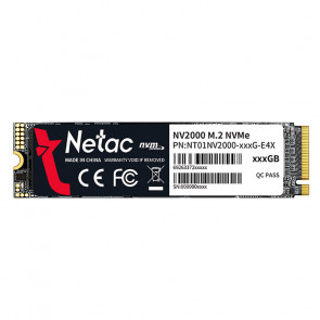 NETAC NV2000 256GB M.2 PCIe 3.0 NVMe 1.3 (NT01NV2000-256-E4X) SSD   