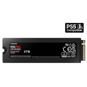 SAMSUNG 990 PRO 2TB M.2 PCIe 4.0 NVMe 2.0 (MZ-V9P2T0GW) s hladilnikom SSD