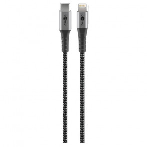 GOOBAY USB-C na Apple (Lightning) 0,5m 60W napajalni in sync MFi kabel