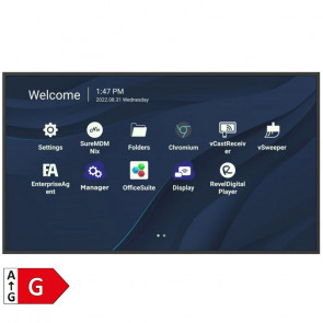 VIEWSONIC CDE6530 65" (165,1cm) 4K HDMI Wi-Fi/BT 24/7 informacijski monitor