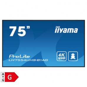 IIYAMA ProLite LH7554UHS-B1AG 75" (189,3cm) 24/7 UHD IPS HDMI/DP/DVI informacijski zaslon