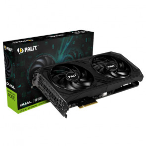 PALIT GeForce RTX 4060 8GB Dual GDDR6 (NE64060019P1-1070D) grafična kartica