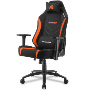 SHARKOON SKILLER SGS20 Fabric nagib/višina blago črno-oranžna gaming stol