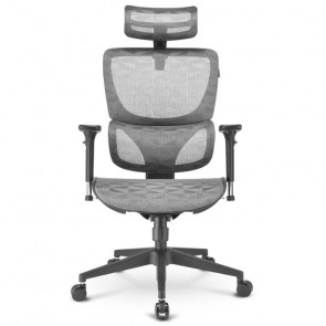 SHARKOON OfficePal C30M ergonomski blago nagib/višina siv pisarniški stol