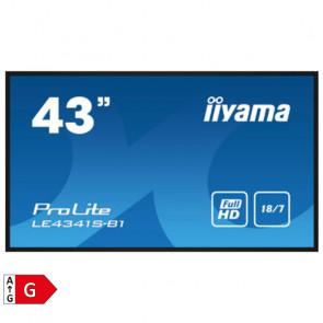 IIYAMA ProLite LE4341S-B1 108cm (42,5") IPS LED FHD 18/7 informacijski monitor