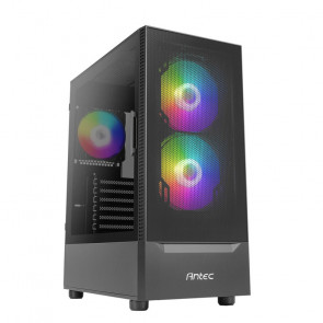 ANTEC NX410 ARGB Mid-Tower ATX okno črno gaming ohišje