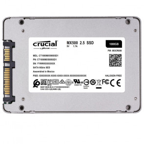 CRUCIAL MX500 1TB 2,5'' SATA3 TLC (CT1000MX500SSD101) ACRONIS LICENCE SSD