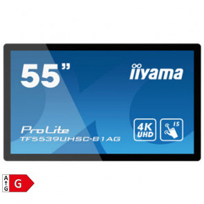 IIYAMA ProLite TF5539UHSC-B1AG 55" (139cm) 24/7 UHD IPS LED LCD na dotik / interaktivni zaslon