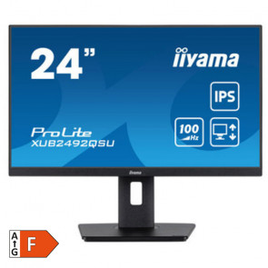 IIYAMA ProLite PROLITE XUB2492QSU-B1 60,96cm (24") 100Hz 2K IPS LED LCD HDMI/DP zvočniki črni monitor