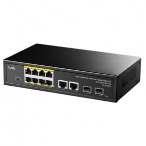 CUDY GS1010PS2 8-port Gigabit 8xPoE+ 120W 2xSFP mrežno stikalo-switch
