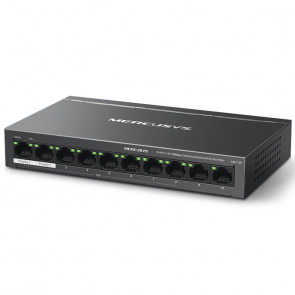 MERCUSYS MS110P 10-port 10/100Mbps 8xPoE 65W mrežno stikalo-switch