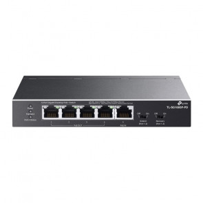 TP-LINK TL-SG1005P-PD 5-port Gigabit 4xPoE+ 66W napajanje preko PoE++ mrežno stikalo-switch