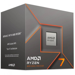 AMD Ryzen 7 8700F 4,1/5GHz 16MB AM5 65W BOX AI brez hladilnika procesor
