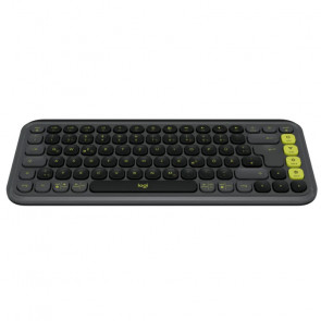 LOGITECH POP ICON KEYS Bluetooth črna/zelena tipkovnica