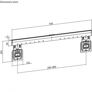 GOOBAY UltraSlim TV XL 109-254cm (43
