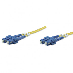 INTELLINET SC - SC UPC 1m Duplex, LSZH, OS2 Singlemode Fiber Optični kabel