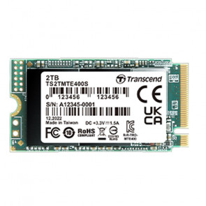 TRANSCEND 400S 2TB PCIe 4.0 M.2 2242 (TS2TMTE400S) SSD