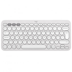 LOGITECH PEBBLE KEYS 2 K380s Bluetooth bela tipkovnica