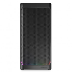 SHARKOON AK4 RGB Strip midiATX gaming črno ohišje