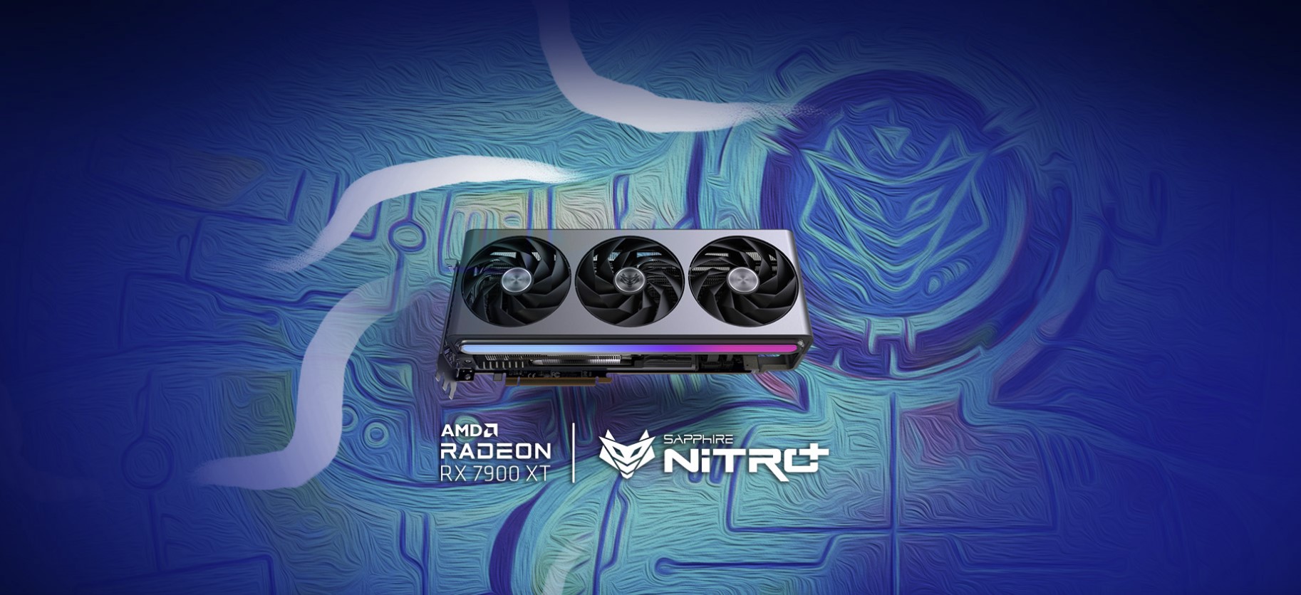 SAPPHIRE AMD Radeon RX 7900 XT VAPOR-X NITRO+ 20GB GDDR6 RDNA3 gaming grafična kartica komponentko