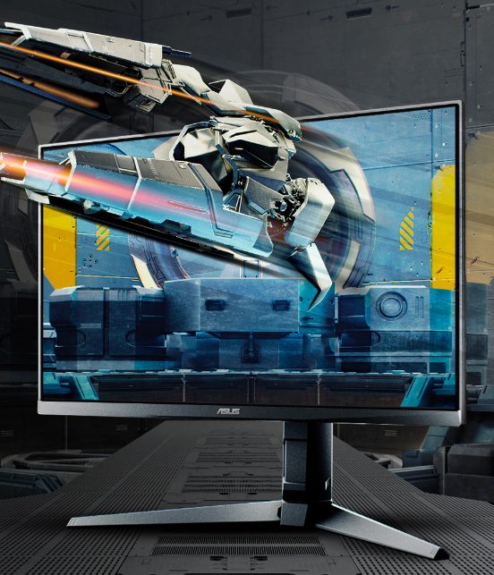 TUF Gaming VG279QL1A HDR Gaming Monitor – 27 inch Full HD (1920 x 1080), IPS, 165Hz (Above 144Hz), 1ms MPRT, Extreme Low Motion Blur, G-Sync compatible, FreeSync Premium technology, DisplayHDR™ 400 komponentko